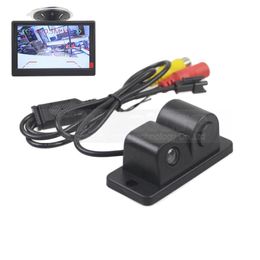 DIYKIT Waterproof Packing Radar Sensor Car Reverse Rear View Car Camera Wide Angle for Parking Assistance Kit 2 in 12604