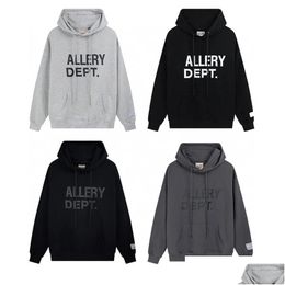 Men'S Plus Size Hoodies Sweatshirts Jackets Fashion Women Mens Hooded Jacket Students Casual Fleece Tops Clothes Uni Coat T-Shirts Dhhyl