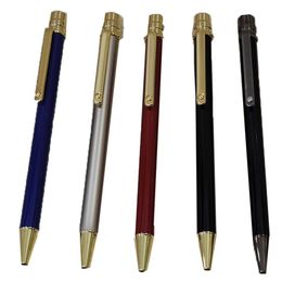 GIFTPEN Luxury Designer Pens Concave Lattice Silver Pen Shape Cap and Clip with Stamp Top Gift306v