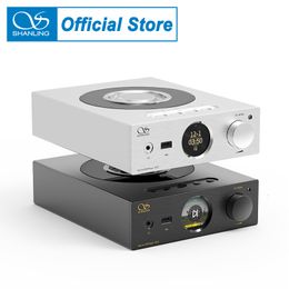 Headphones Earphones SHANLING EC3 Stereo CD Player CD80 HD850 Drive Bluetooth DAC HiRes Desktop Music PreAmplifier ES9219C LTA8092 chips 230719