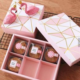 OEM DIY Whole Gift Mooncake Packaging Moon Cake Packing Box Custom Logo Printed Luxury Mooncake Box Gift Wrap323c