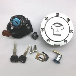 New Honda CBR1000RR 2008-2013 CBR600RR 2007-2013 Motorcycle Ignition Switch Fuel Gas Cap Seat Lock Key Set235i