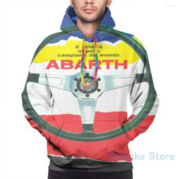 Men's Hoodies Mens Sweatshirt For Women Funny Volante Campione Abarth Print Casual Hoodie Streatwear