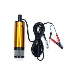 12V DC Diese Fuel Water Oil Car Camping fishing Submersible Transfer Pump2241