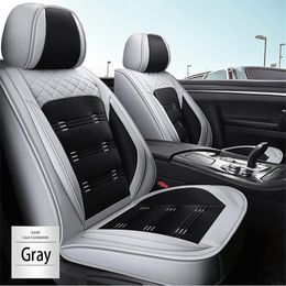 Universal Fit Car Interior Accessories Seat Covers For Sedan PU Leather Adjuatable Five Seats Full Surround Design Seat Cover For 2661