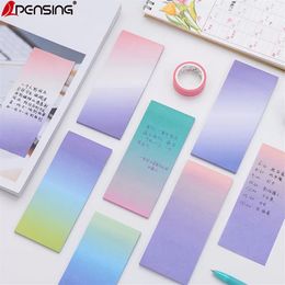 Kawaii stationery sticky notes cute papeleria memo pad for office decoration to do list sticky notes material escolar214R