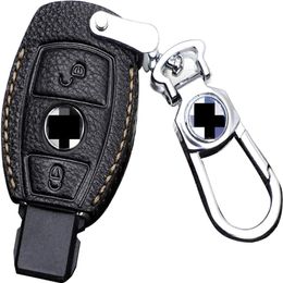 Fob Key Case Shell Cover Keychain For Mercedes Benz A B C R S V Class CLA CLS GLA GLC GLE GLS SLC SL GLK GL SLK Type D Black225i