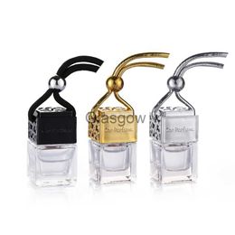 Car Air Freshener 1PC Car Perfume Bottle Air Freshener Scent Ornament Hanging Essential Oil Diffuser Fragrance Empty Bottle Interior Accessory x0720