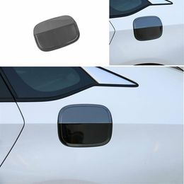 For Honda Accord 10th 2018-2020 Exterior Fuel Tank Cap Cover Trim Black Steel278b