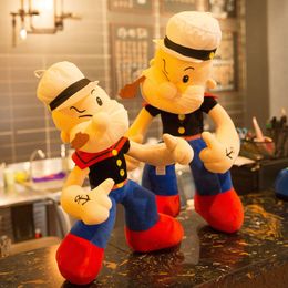 Wholesale cute Popeye plush toys Sailor doll Children's games Playmates holiday gifts room decor