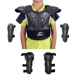 Motorcycle Armour Full Body Protect Vest Cycling Motocross Blance Bike Armour Suits Boys Girls Skating Knee Elbow Guard3025