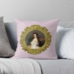 Pillow Portrait Of Princess Sissi Throw Custom Decorative Cover S