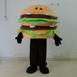 2018 Hamburger mascot costumes for adult to wear for 1797