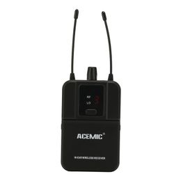 Other Electronics ACEMIC Bodypack Receiver Noise Reduction Inear Monitoring System Fit for EM D01 D02 D04 Stage 230719