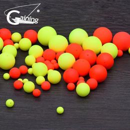 Gaining Fishing Float Ball 100pcs EPS Foam Ball Striking Beans Fishing Circular Float Ball Float Globular Buoy for Fishing320e