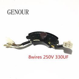 2kw3kw three phase automatic voltage regulator avr for generator adjustable gasoline generator avr 8 lines sk8500w pk7500w221r