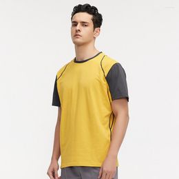 Men's T Shirts Round Neck Quick Drying Breathable Top Unisex Couple Shirt Short Sleeved Loose Fitting T-shirt