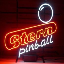 24 20 inches Stern Pinball Beer DIY Glass Neon Sign Flex Rope Neon Light Indoor Outdoor Decoration RGB Voltage 110V-240V3295