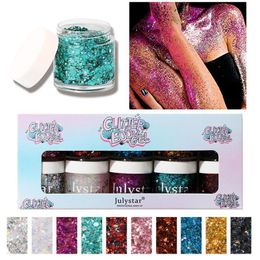 Body Glitter Face 10 Colours Selfadhesive y Gel For Women HairMakeupCarnival 230719