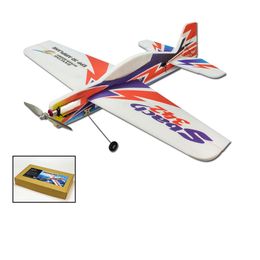 Aircraft Modle 1000mm Wingspan EPP 2216 RC Aeroplane Model SBACH342 Remote Control DIY Flying E1801 Toys for Kids children 230719