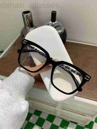 Sunglasses designer 2023 New Little Fragrance Eyeglass Frame Popular on the Net with Same Pure Beauty God Tool Full Lens Display Thin Myopia Glasses 0768 D94F