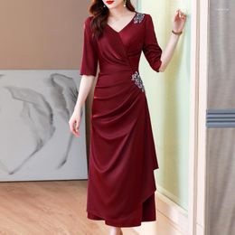 Casual Dresses 2023 Female Banquet Socialite Temperament High-end Party Fashion Wedding Dress