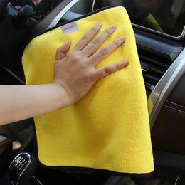 5X30 30CM Car Wash Microfiber Towel Cleaning Drying Cloth Hemming Car Care Cloth Detailing Wash Towel Car-styling229o