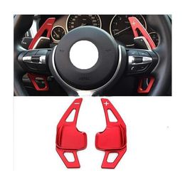 2Pcs Original Alu Alloy Car Steering Wheel Shift Paddle for BMW 2 3 4 X1 X2 X3 X4 X5 X6 F22 F23 F30 F31 F33 F34 F36 2010-2018226o