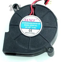 SANLY SF5015SL DC 12V 0 06A Server Cooling Fan Server Centrifugal Blower Fan 2-wire 50x50x15mm254Y