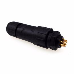 14mm 7 Pin M14 Waterproof connector 7pin contacts panel type IP68 aviation plug Waterproof adapter circular connector266w