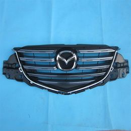 Front Bumper Radiator Grille With Emblem Badge Halter for Mazda CX5 2015 2016 KA5C50710 KA5C-50-710 KA0G-50-721A KA0G-51-730 masco207f