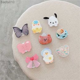 Chick Butterfly Dog Mobile Phone Bracket Cute Expanding Stand Finger Holder For iPhone Huawei Xiaomi Phone Accessories Grip L230619