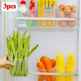 Storage Bottles Refrigerator Box Side Door Vegetable Classification Fruit Ginger Garlic Case Partition Container Kitchen Sorting