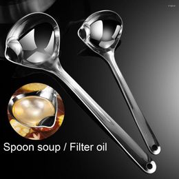 Spoons Oil Separator Corrosion Resistant Fat Water Spoon Grease Strainer Multifunctional