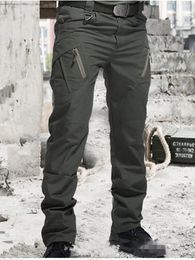 Men s Pants IX9 City Tactical Mens Multi Pockets Cargo Military Combat Cotton Pant SWAT Army Casual Trousers Hike 5XL 230720