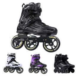 Inline Roller Skates Japy Skates Roselle RS6 Inline Skates 72-76-80mm or 3*110mm Slalom Speed Inline Skates Roller Free Skating Shoes Sliding Patines HKD230720