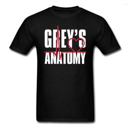 Men's T Shirts Fashion TV Show Grey's Anatomy Black Tees Size XS-3XL Shirt Men Women Short Sleeve O Neck Casual Letters Top Tee Tshirt