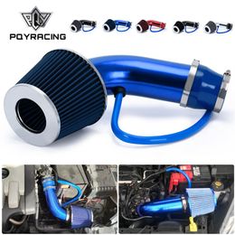 PQY - Universal 3 76mm Air Philtre & Cold Air Intake Pipe Turbo Induction Pipes Tube Kit With Philtres Cone PQY-AIT28 IMK14250D