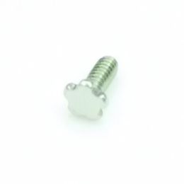 12 PCS 5 Star Five Star Silver Polished Stainless Steel Screw Screws For RM RM 50-03 01 RM-11 RM011 Wristwatch Case watch Case310S