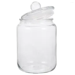 Storage Bottles Candy Jars With Lids Dried Fruit Jar Glass Containers Flour Canisters Airtight Oats Food Coffee