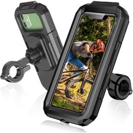 Car Waterproof Phone Case Bike Motorcycle Handlebar Rear View Mirror 3 to 6 8 Cellphone Mount Bag Motorbike Scooter Phone St204C