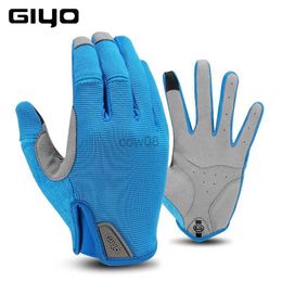 Cycling Gloves GIYO S-05 Winter Full Finger Riding Glove Windproof Warm Antiskid Breathab Sports Gloves Cycling Equipment HKD230720