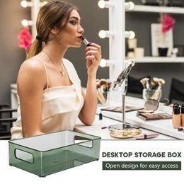 Storage Boxes Makeup Basket Organizer Table Cosmetic Bin Desk Multifunctional Countertop Holder For Living Room Lotion Lipsticks