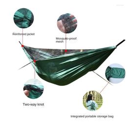 Camp Furniture Hammock With Mosquito Net And Terracefor Women's Fashion Camping Accessories Outdoor Terrace Portable Folding