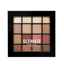PROFESSIONAL Warm Neutrals Eyeshadow Ultimate Eye Shadow Palette Shimmer Matte Makeup palettes 16 Colors