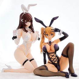 Anime Manga 1/4 Scale Native Binding Japanese Anime Girl Figure Rio Bunny Girl Ver. Pvc Action Figure Adult Collection Model Toys Statue