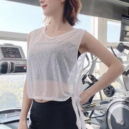 Women's Polos Workout Loose Shirts Sleeveless T-Shirt Quick Dry Fitness Tops For Wife Daughter Mother
