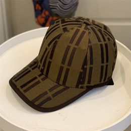 Adjustable Bucket Hats Men Designer Luxury Brown Full Letters Sunhats For Mens Womens Casual Trendy Summer Outdoor Sports Baseball Caps