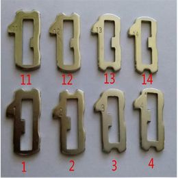 COPPER Car Lock Reed HU66 Plate For AUDI VW Volkswagen Plate NO 1 2 3 4 11 12 13 14 Each 25PCS For VW Lock Repair Kits333T