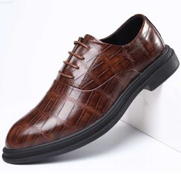 Dress Shoes High Quality Shoes for Men Walking odile Pattern Plus Size 38-48 Oxford Pointy Party Wedding Suit Shoes British Chic Flat L230720